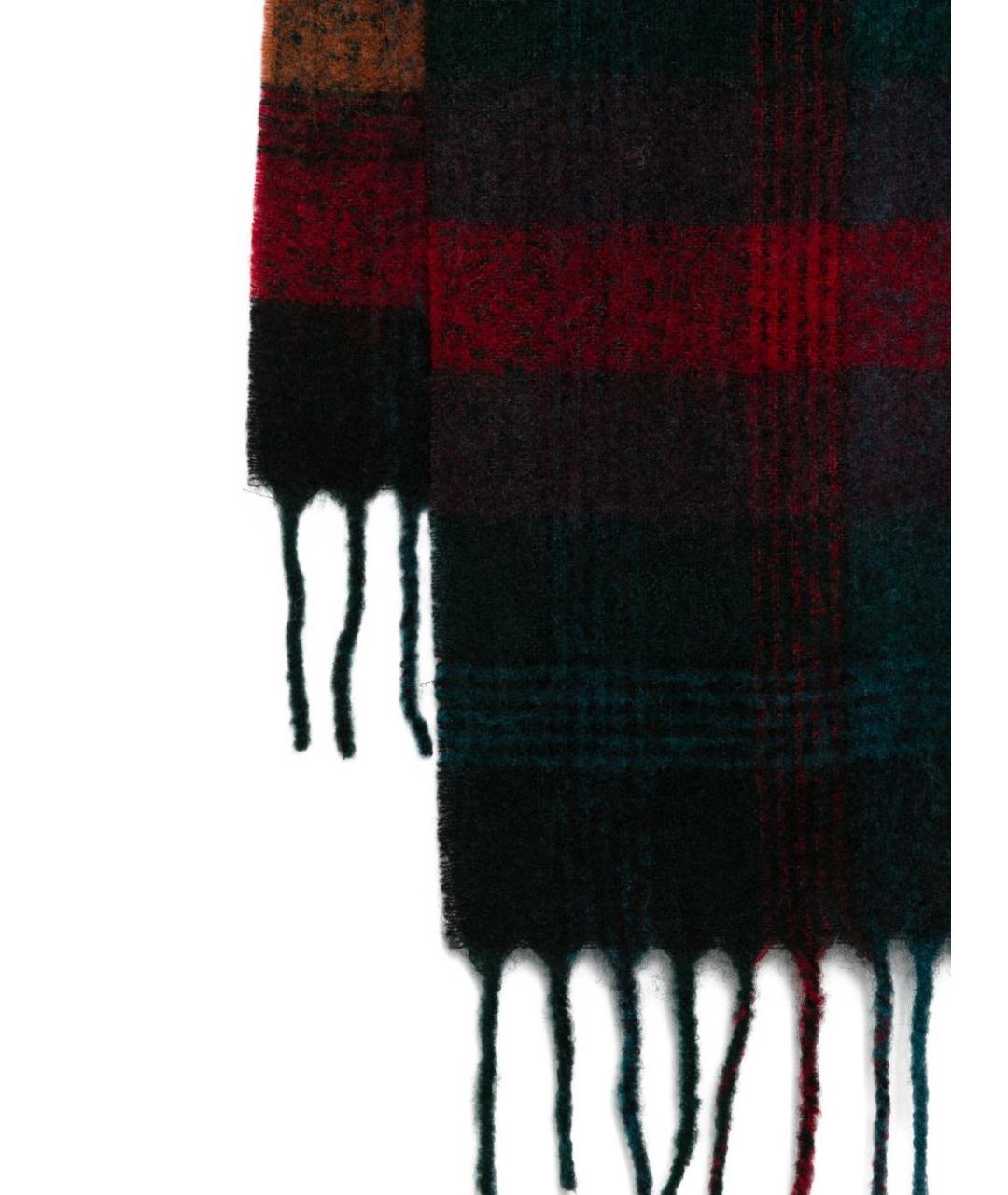PAUL SMITH Мульти шерстяной шарф, фото 2