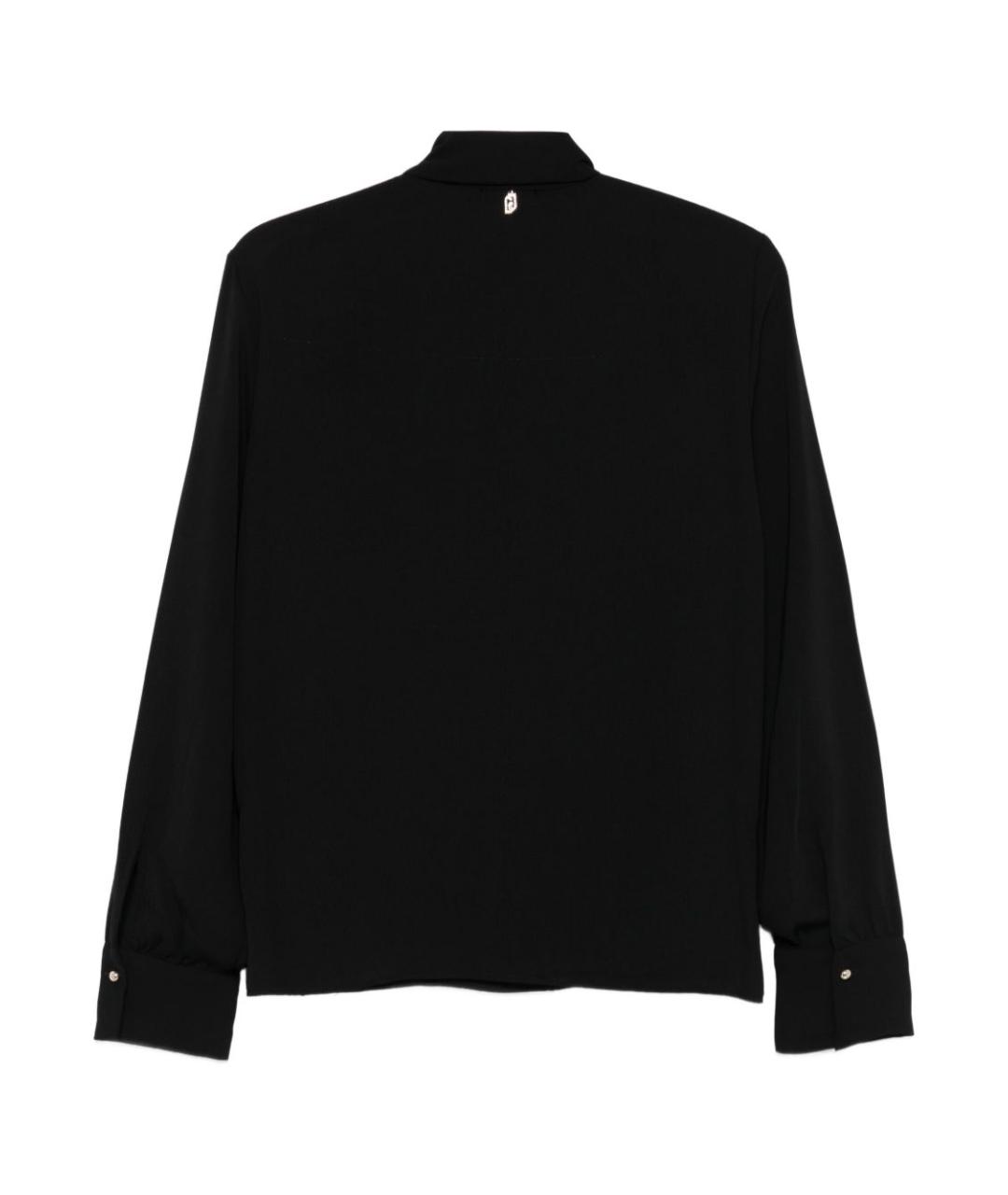 LIU JO Черная полиэстеровая рубашка, фото 3