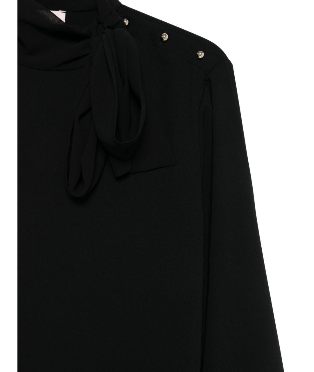 LIU JO Черная полиэстеровая рубашка, фото 2
