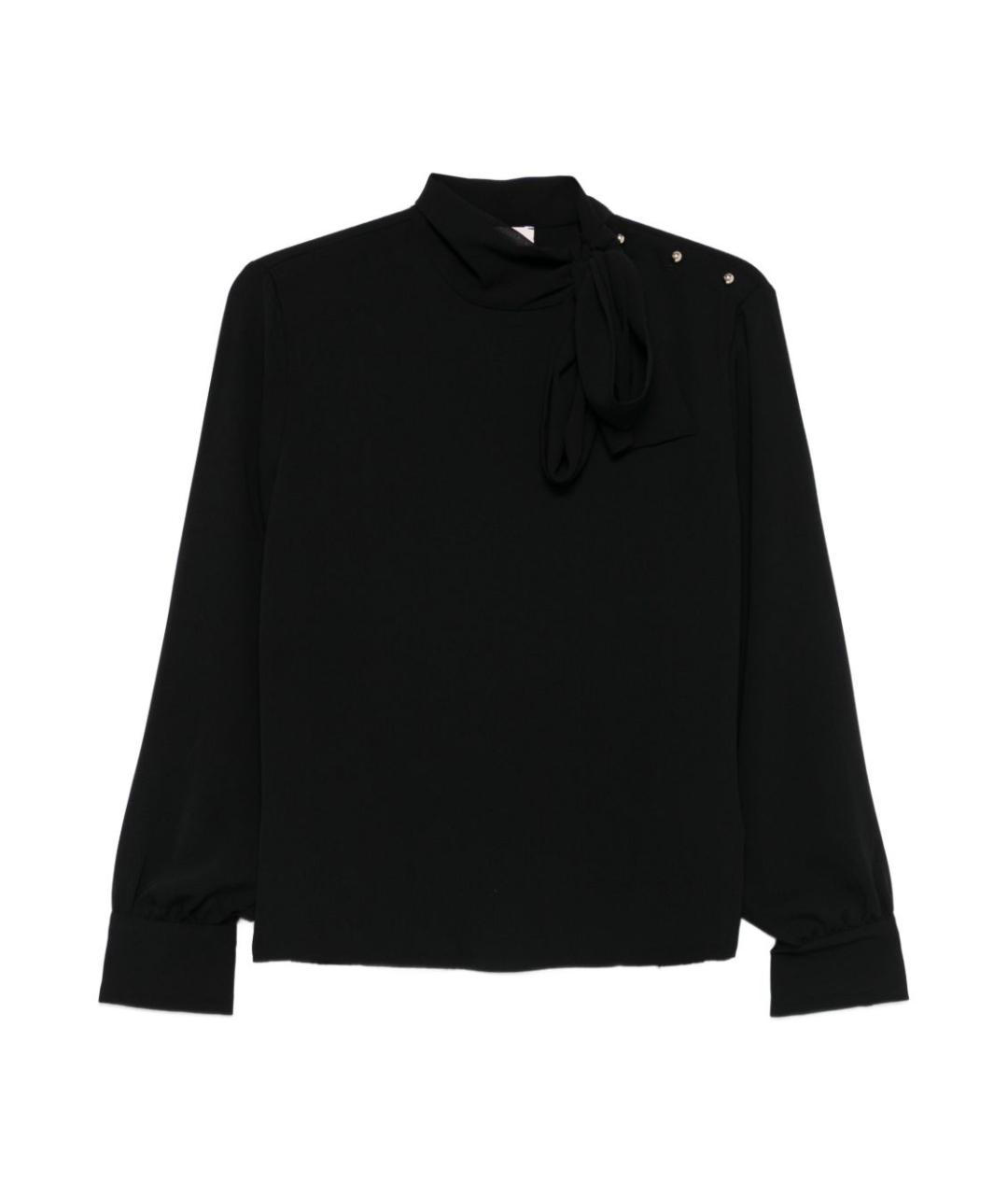 LIU JO Черная полиэстеровая рубашка, фото 1
