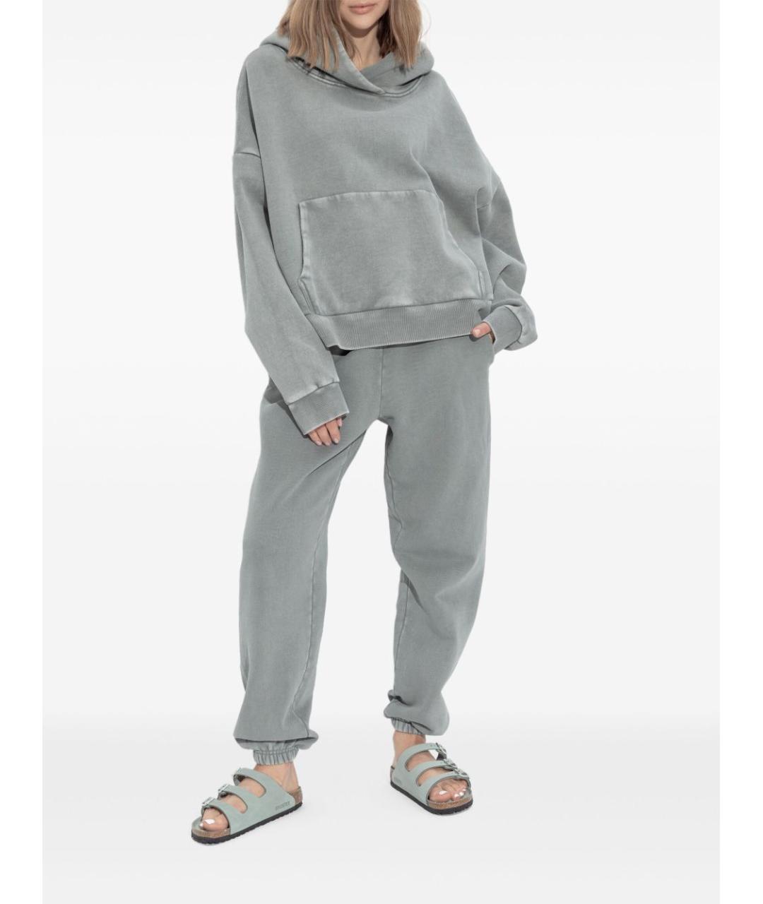 BIRKENSTOCK Зеленые кожаные сандалии, фото 2