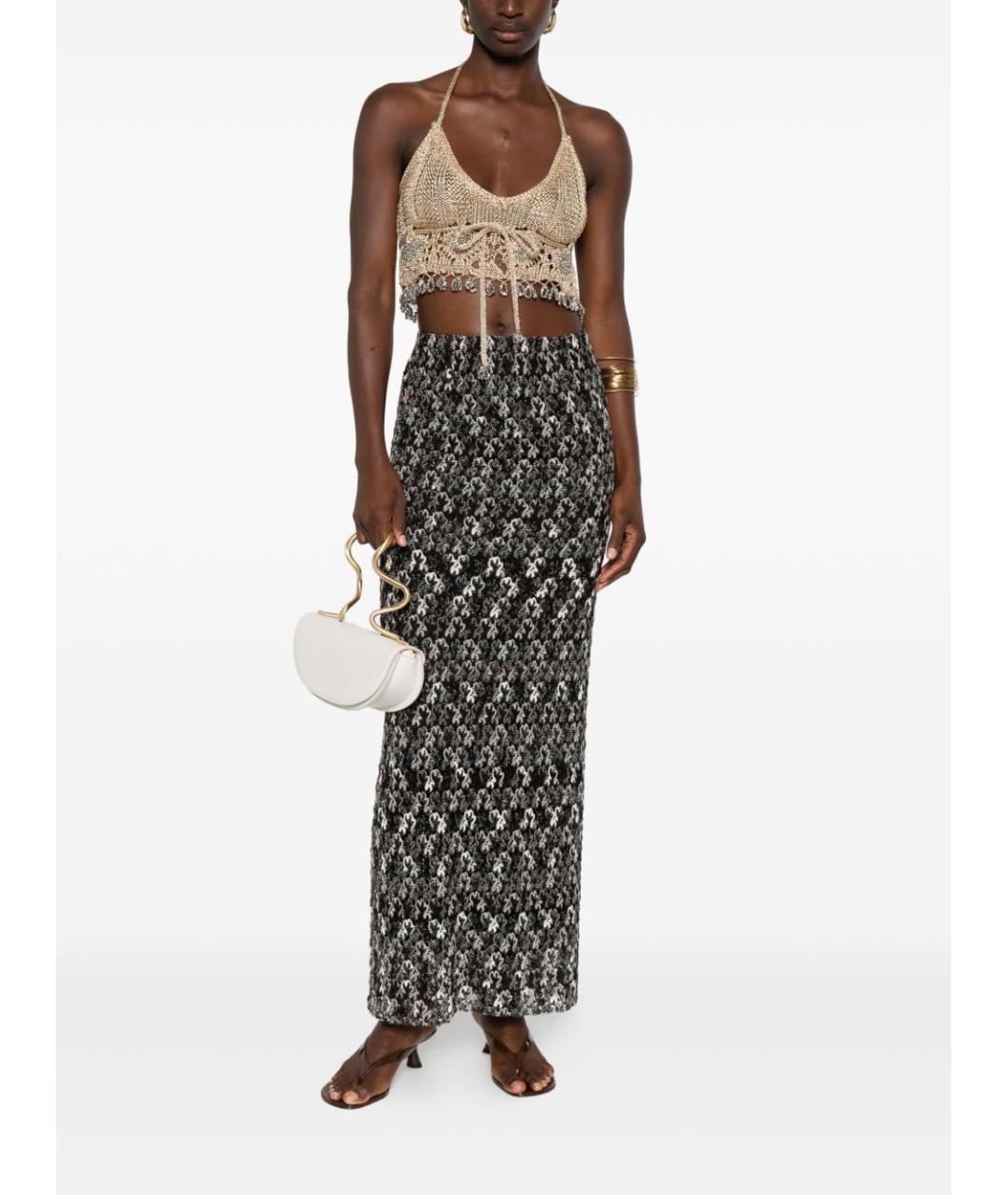 MISSONI Мульти вискозная юбка макси, фото 2