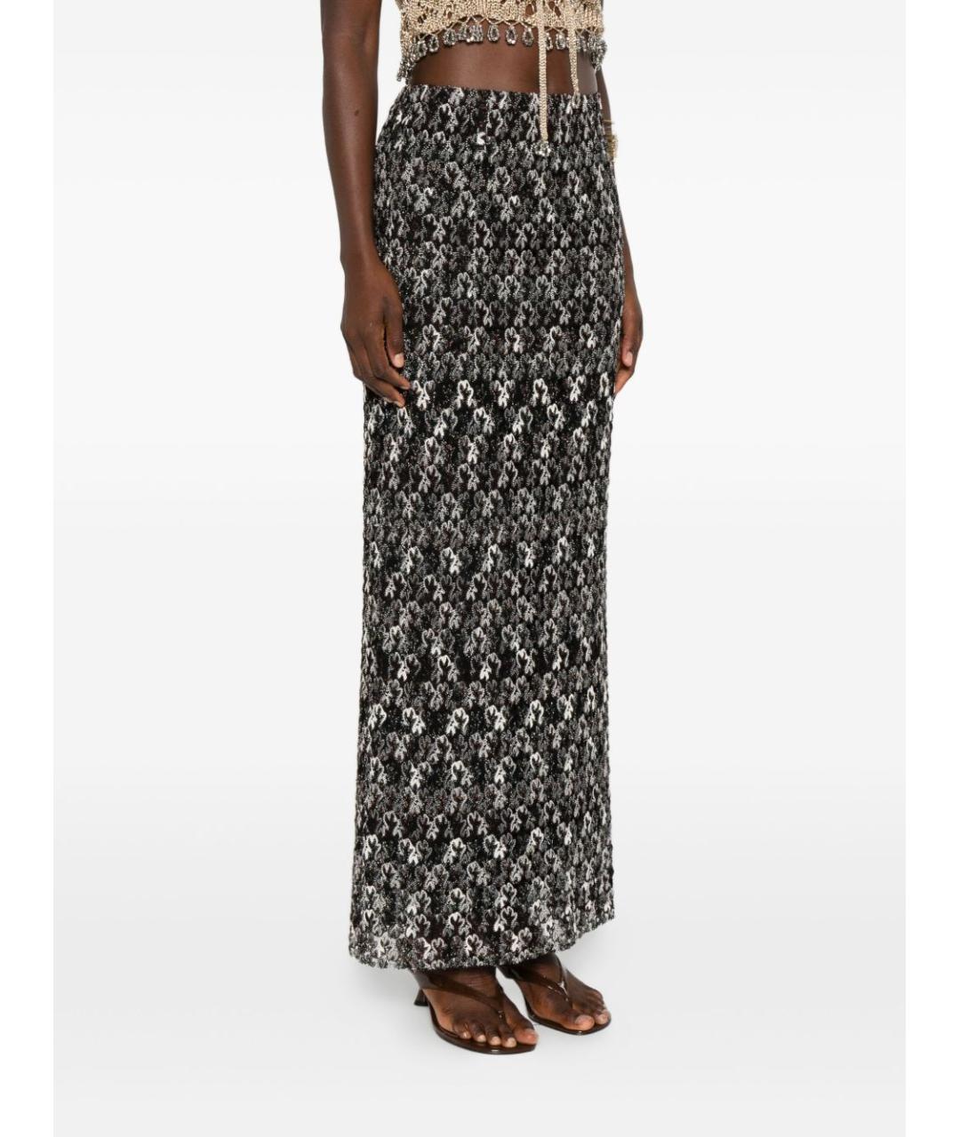 MISSONI Мульти вискозная юбка макси, фото 4