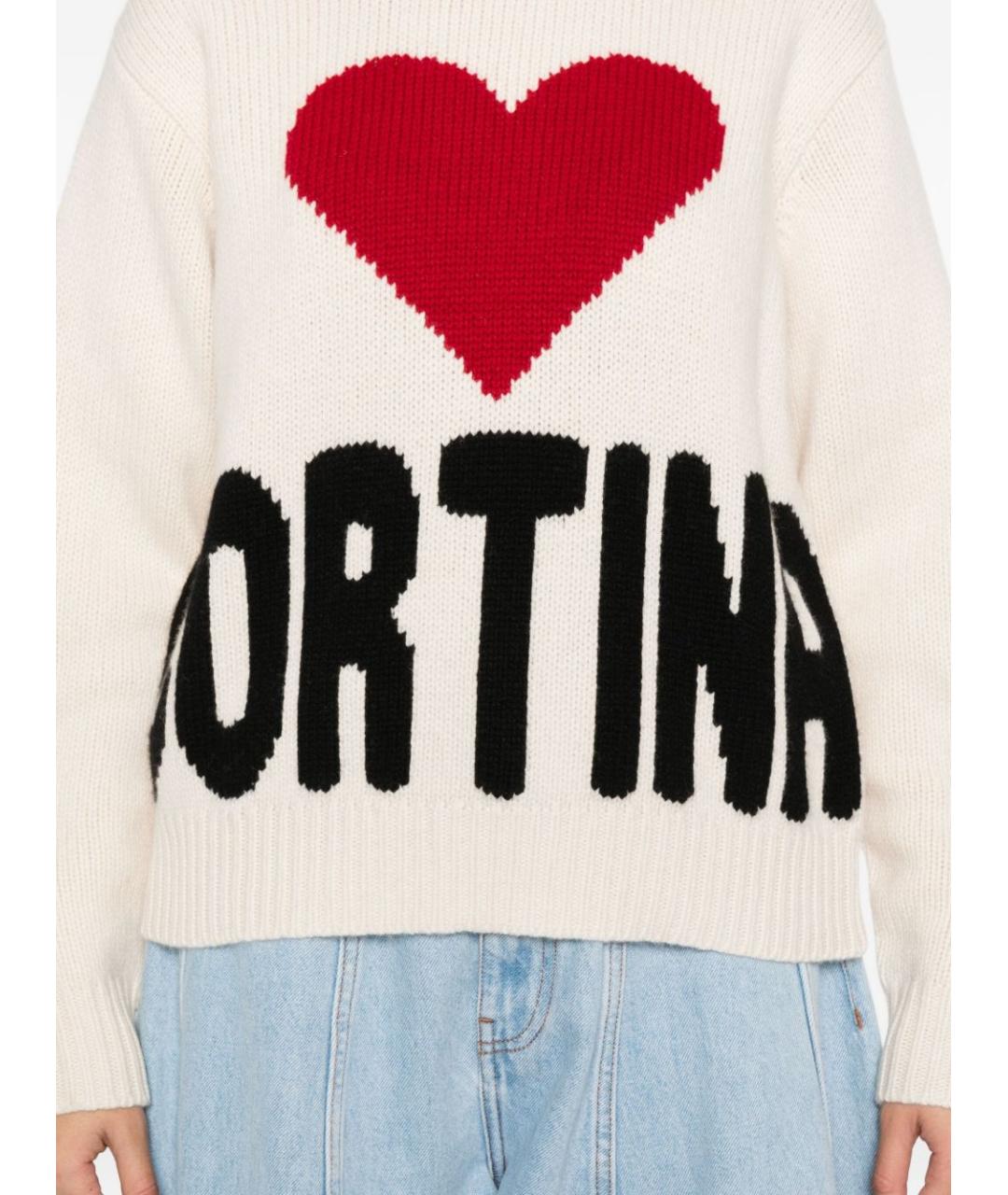 MC2 SAINT BARTH Бежевый шерстяной джемпер / свитер, фото 4