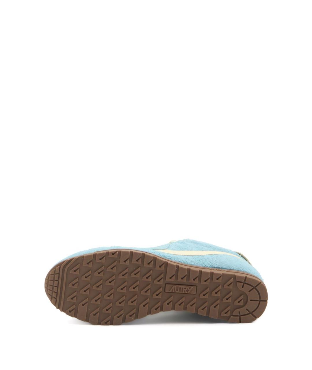 AUTRY Голубые замшевые кеды, фото 3