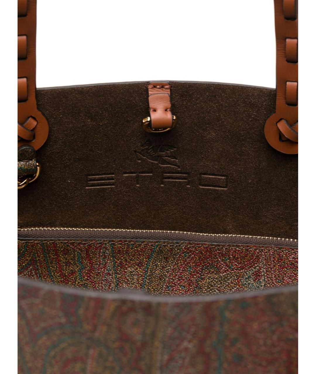 ETRO Мульти кожаная сумка тоут, фото 3