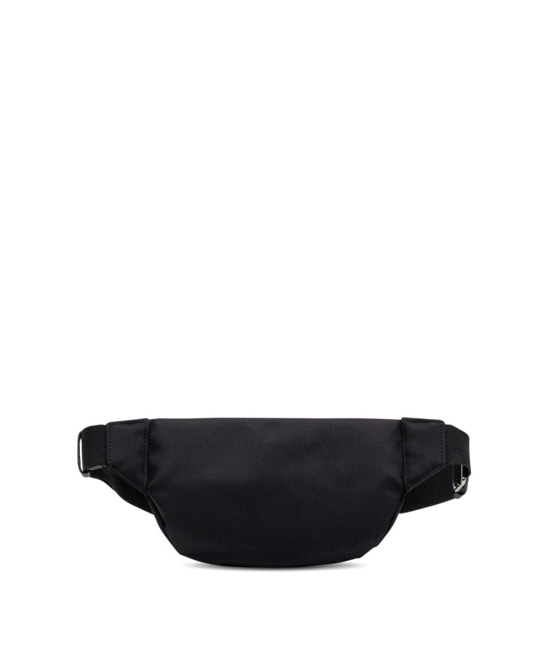 KENZO Черная синтетическая поясная сумка, фото 2