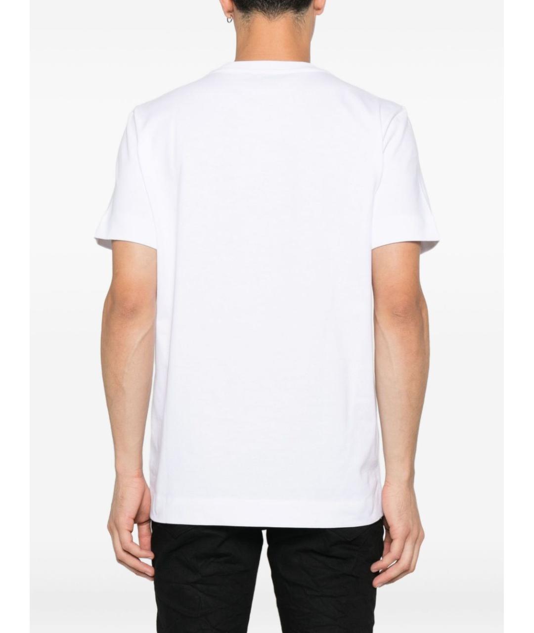 JOHN RICHMOND Белая хлопковая футболка, фото 4