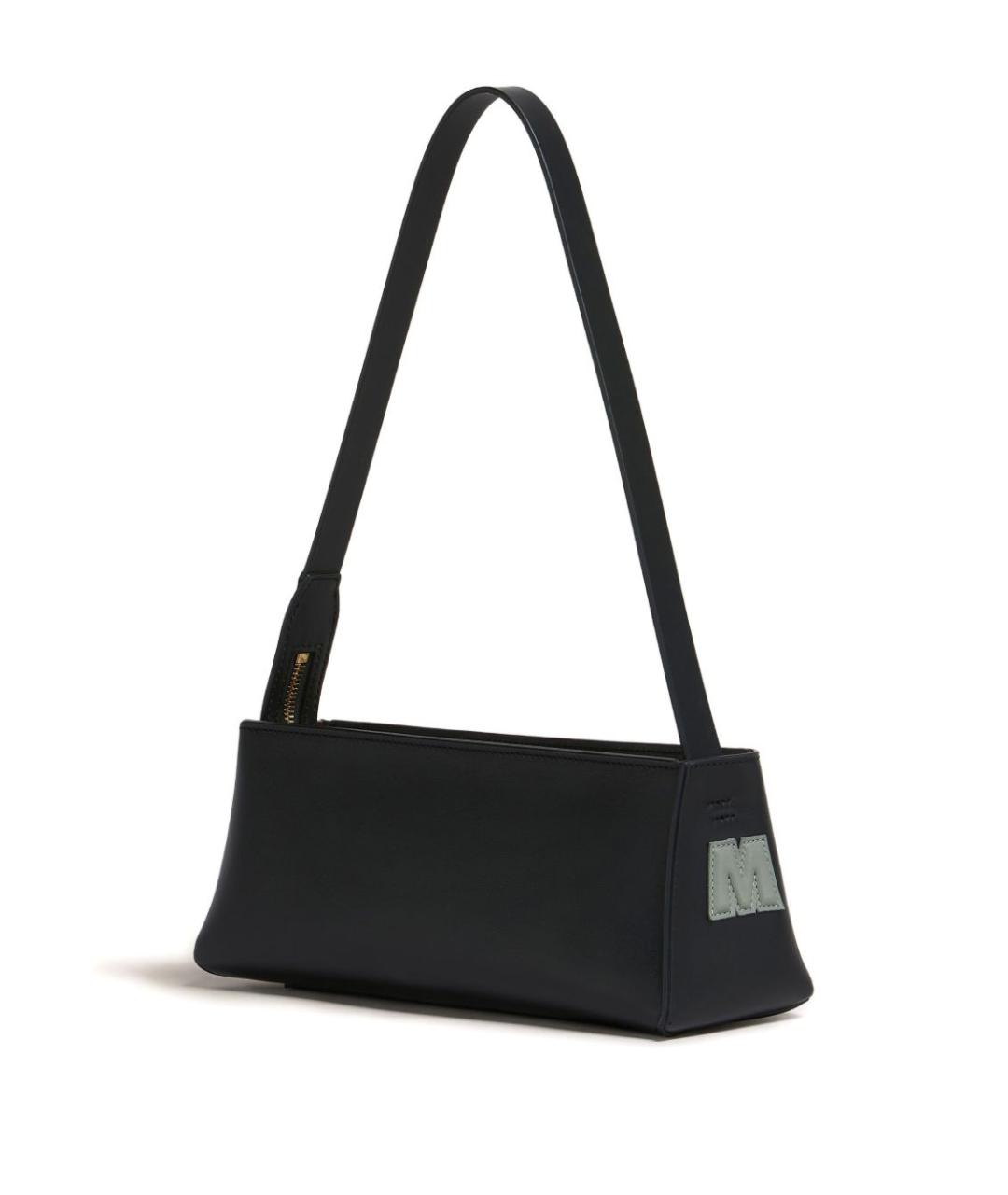 MARNI Черная кожаная сумка через плечо, фото 3