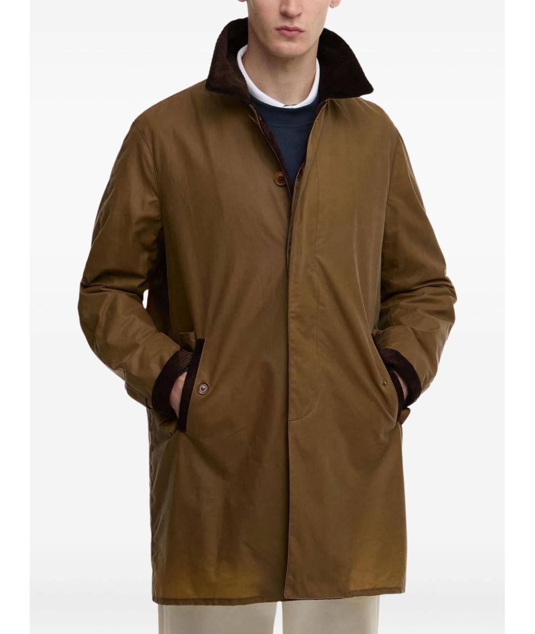 BARACUTA Бежевый хлопковый тренч / плащ, фото 2