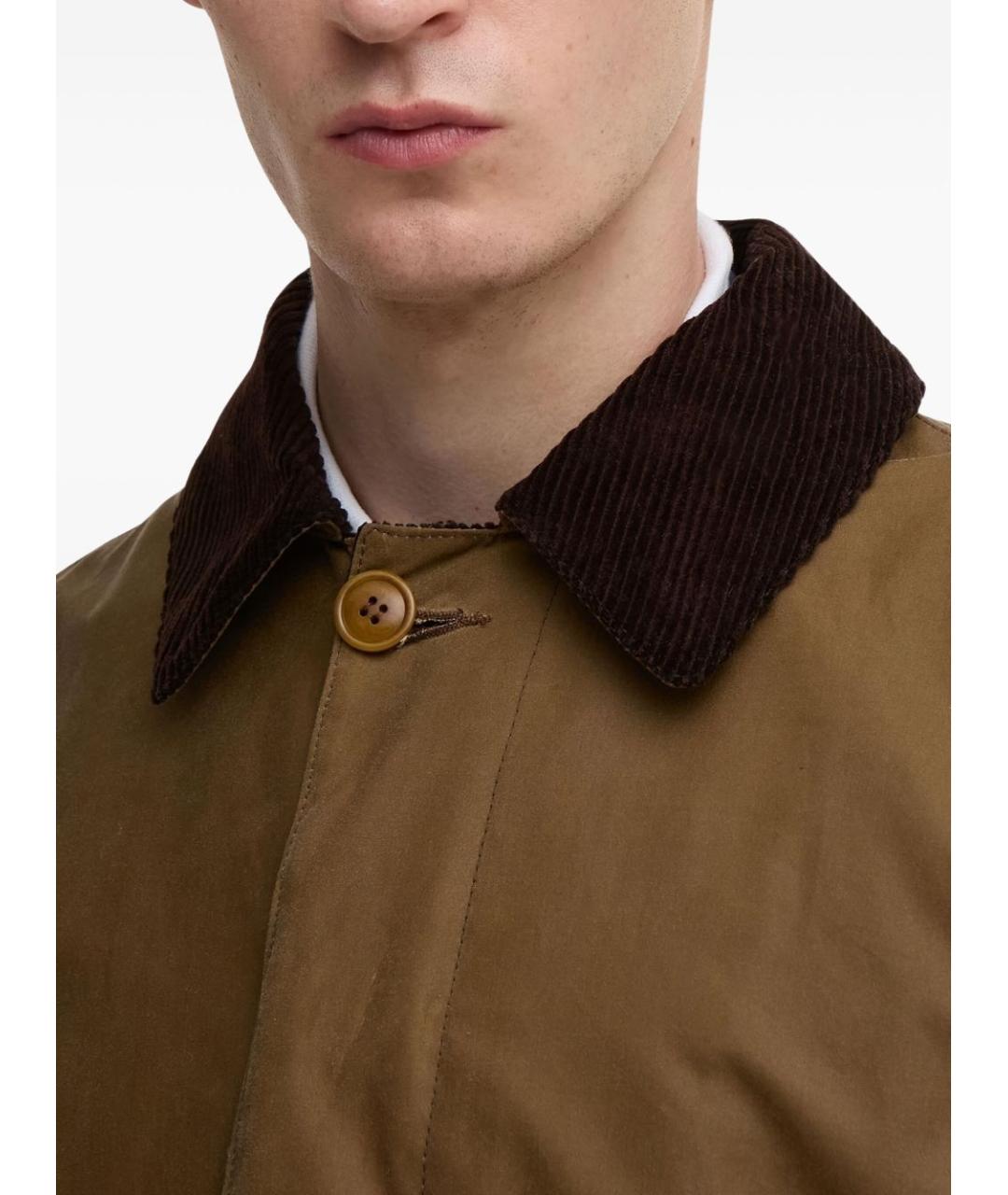 BARACUTA Бежевый хлопковый тренч / плащ, фото 3