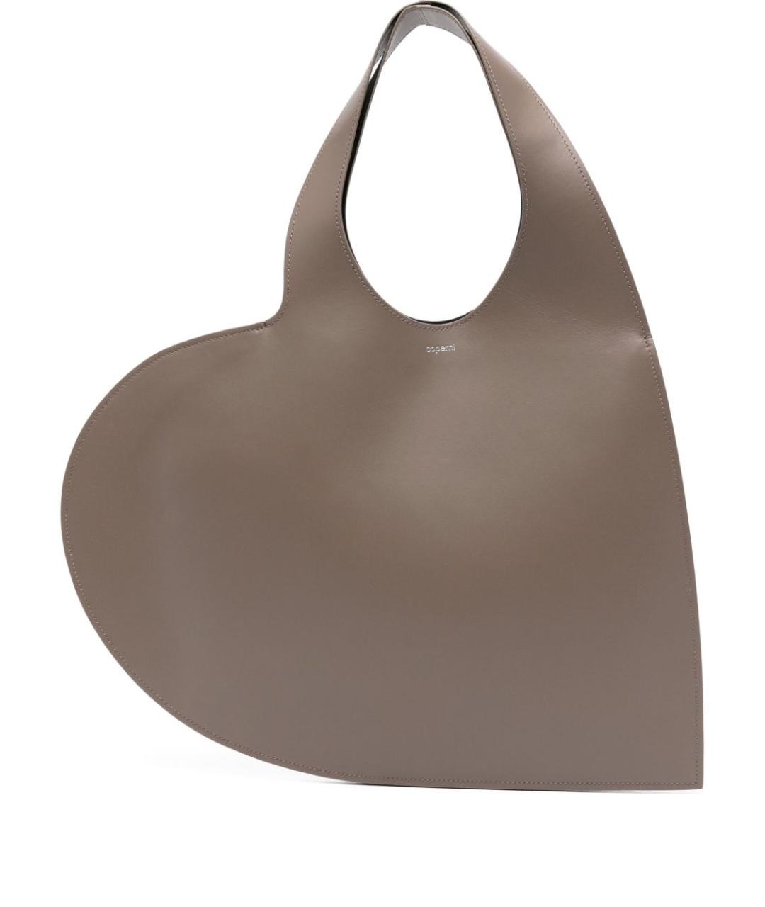 COPERNI Коричневая кожаная сумка через плечо, фото 1