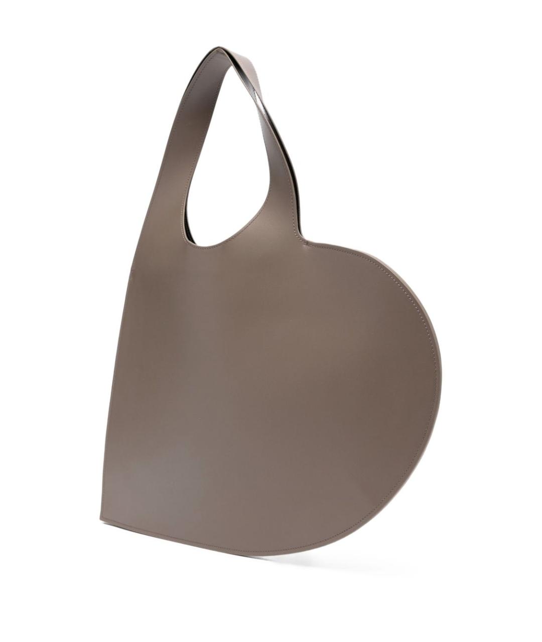 COPERNI Коричневая кожаная сумка через плечо, фото 5