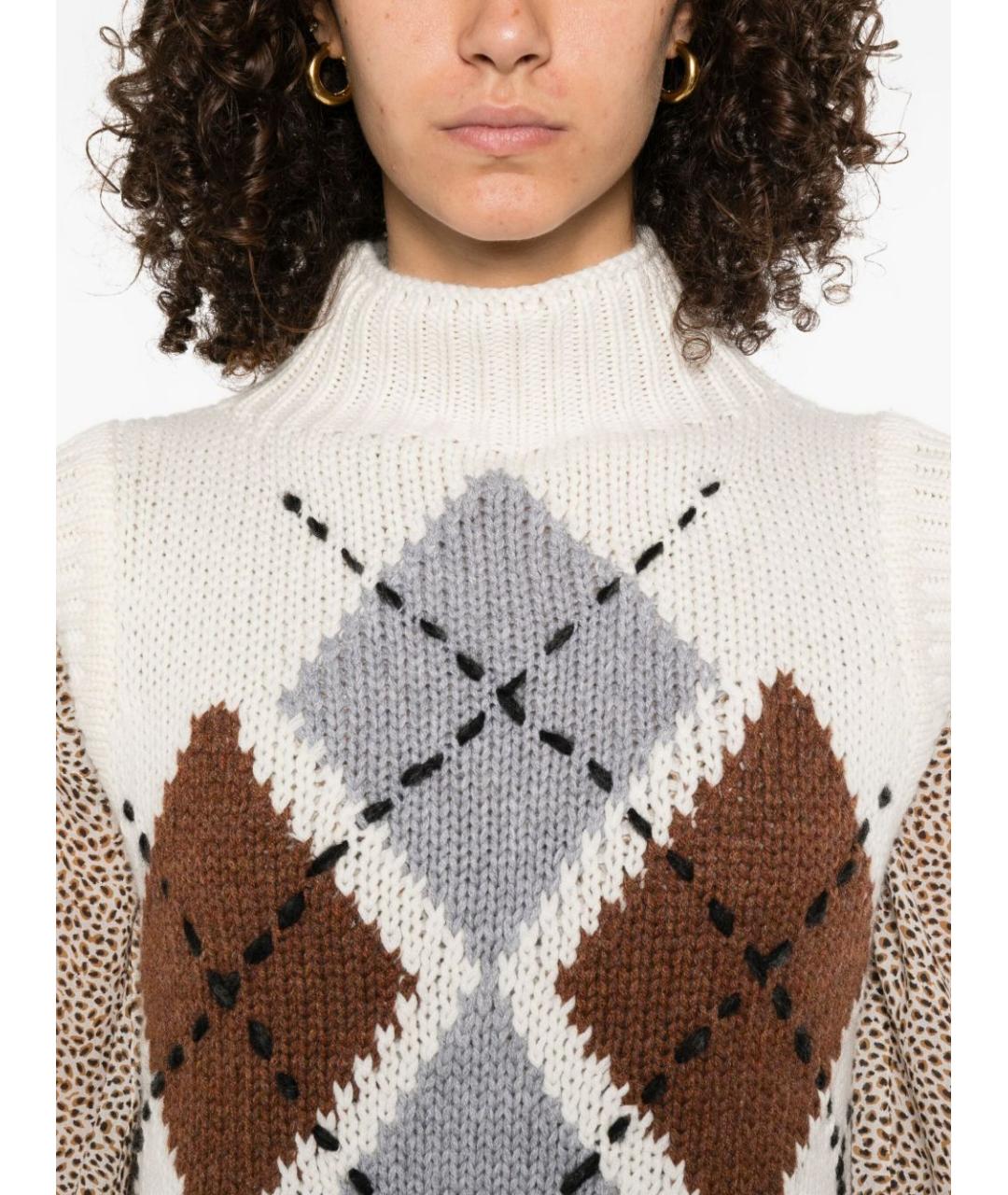 ERMANNO SCERVINO Мульти кашемировая жилетка, фото 2