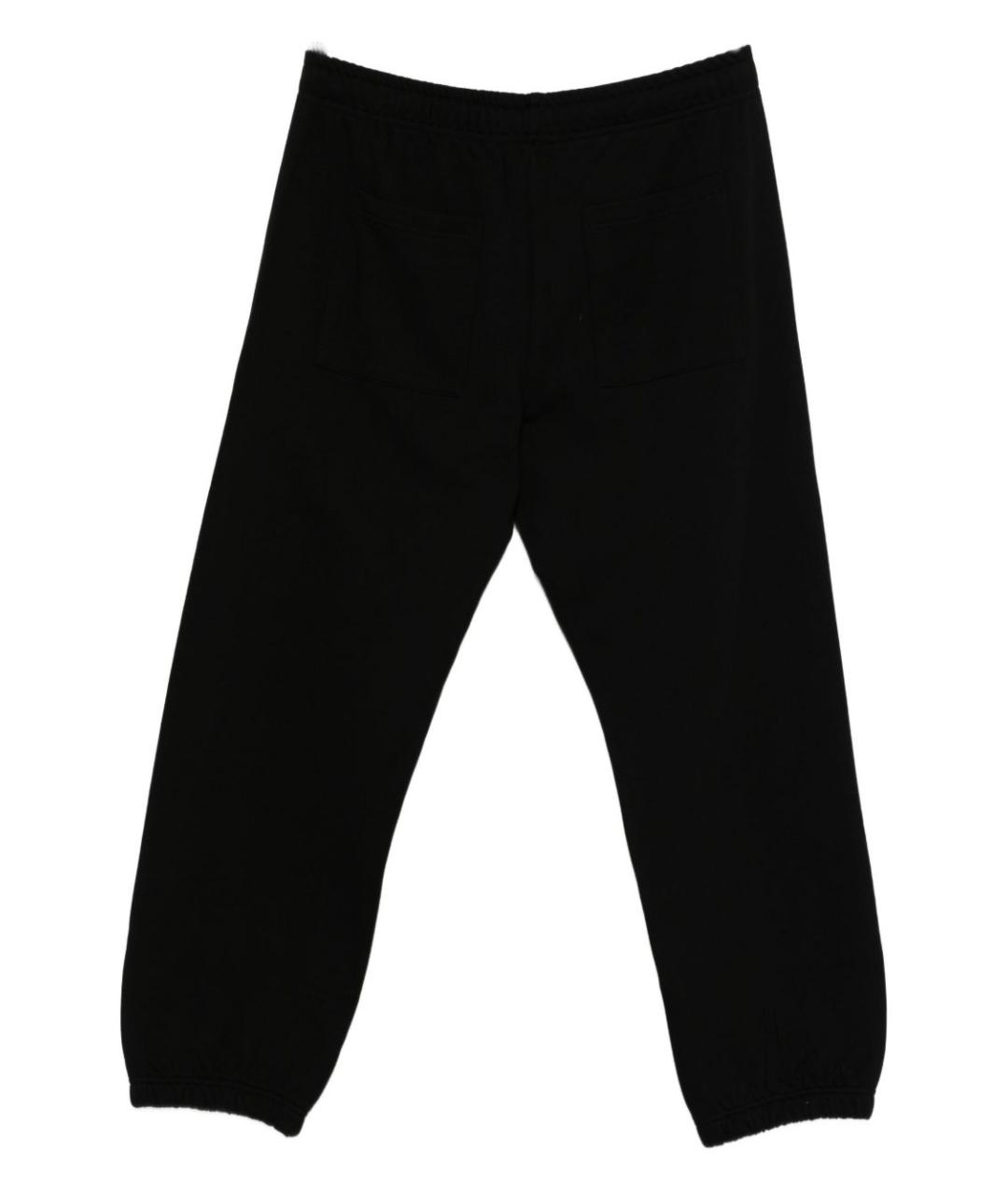 VERSACE JEANS COUTURE Черные хлопковые повседневные брюки, фото 2