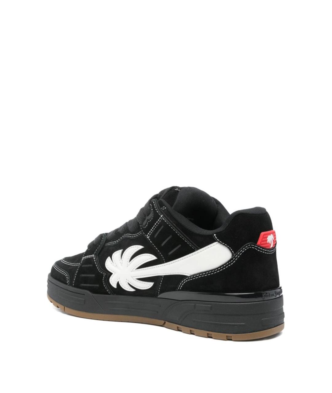 PALM ANGELS Черные низкие кроссовки / кеды, фото 4