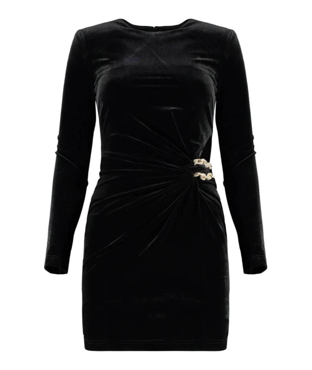 SELF-PORTRAIT Черное полиэстеровое коктейльное платье, фото 1