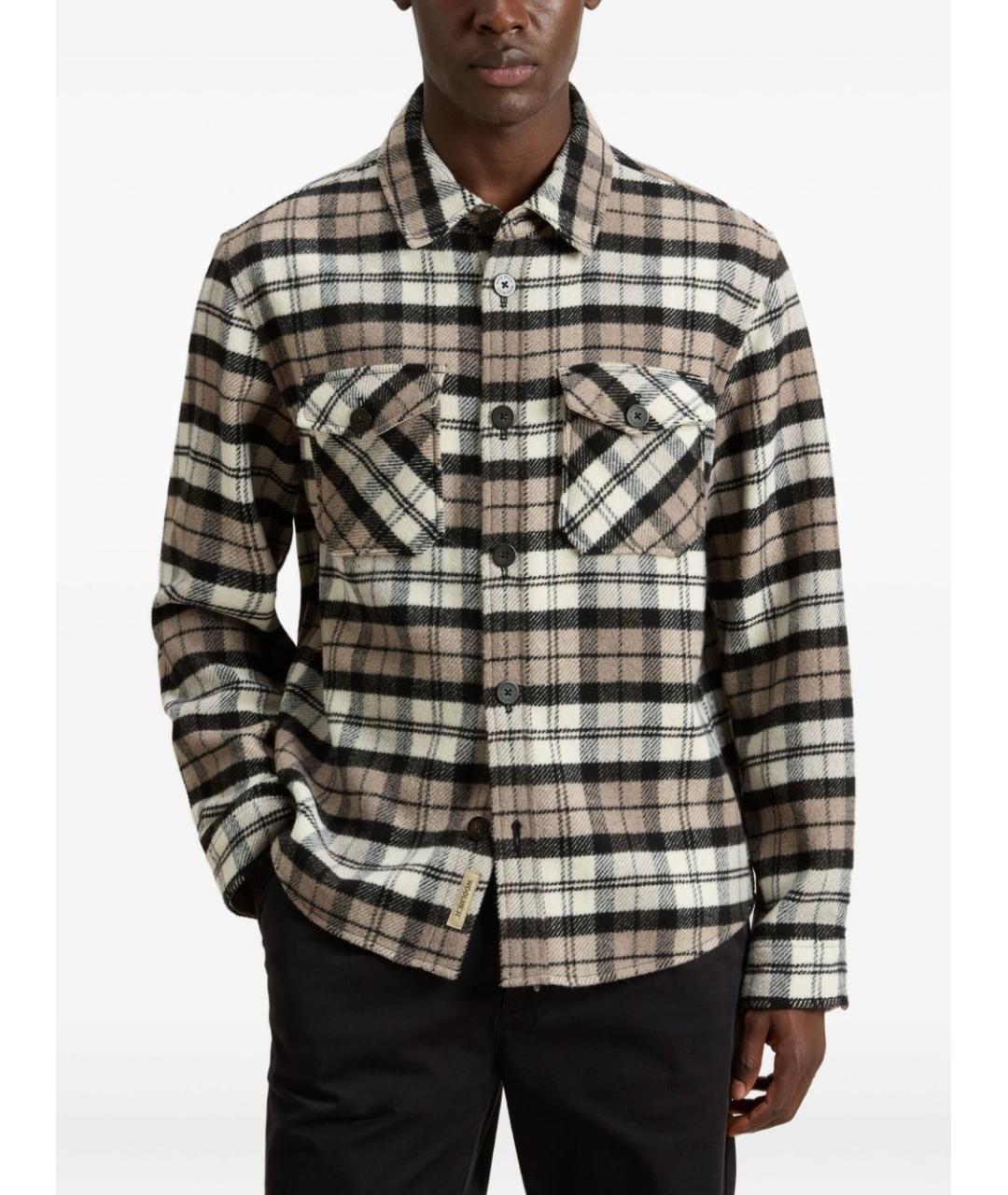 WOOLRICH Мульти шерстяная кэжуал рубашка, фото 2