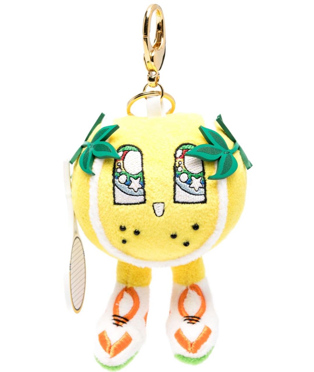 CASABLANCA Желтый брелок, фото 1