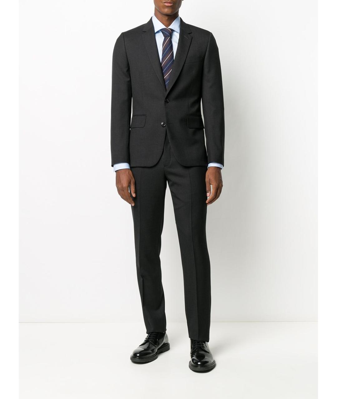 XACUS Голубая хлопковая классическая рубашка, фото 2