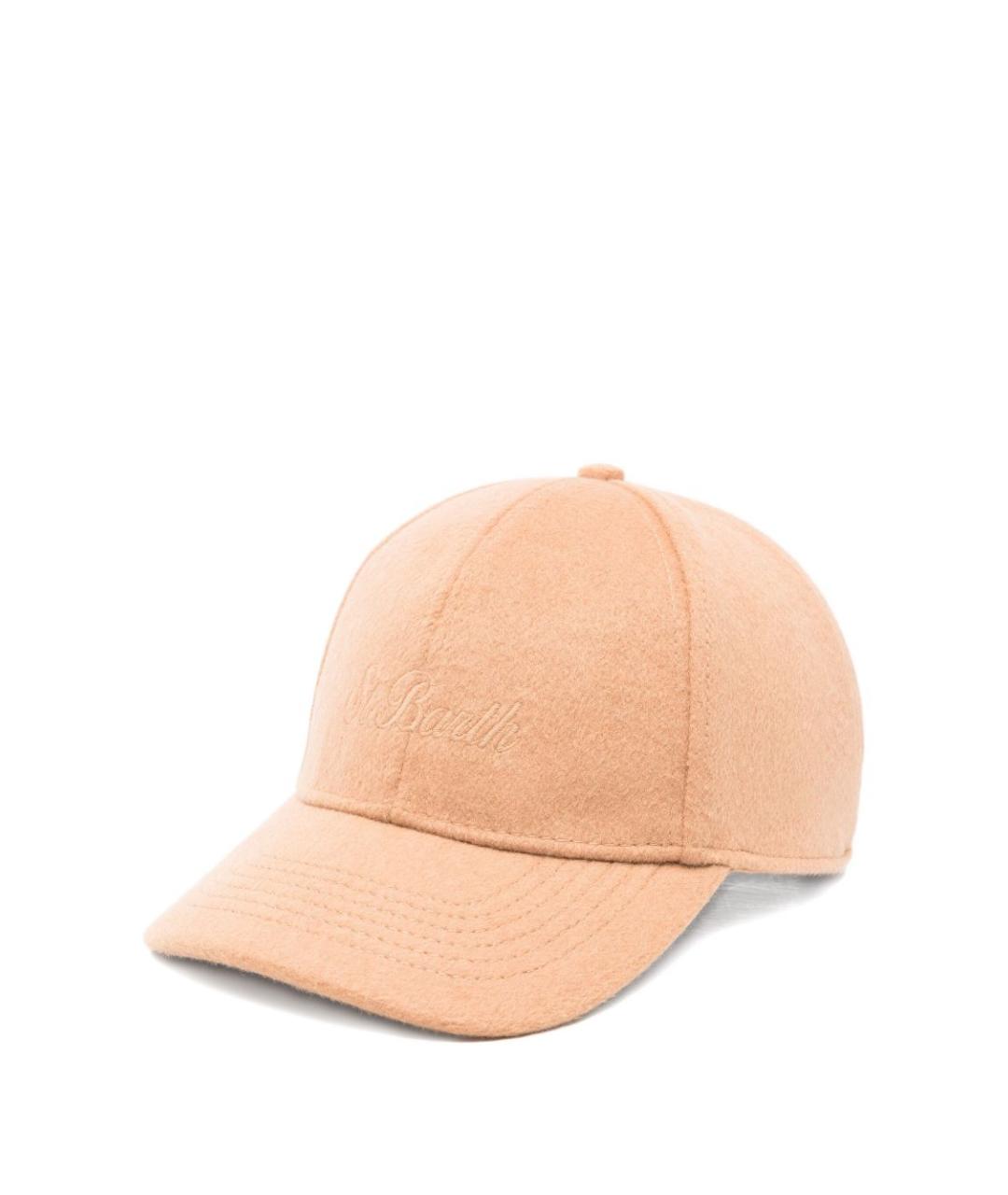 MC2 SAINT BARTH Бежевая шерстяная кепка, фото 1