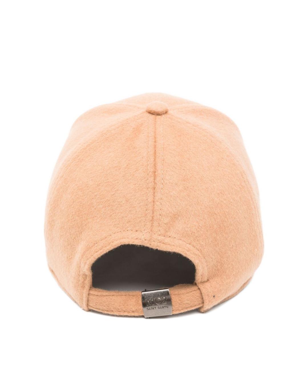 MC2 SAINT BARTH Бежевая шерстяная кепка, фото 2