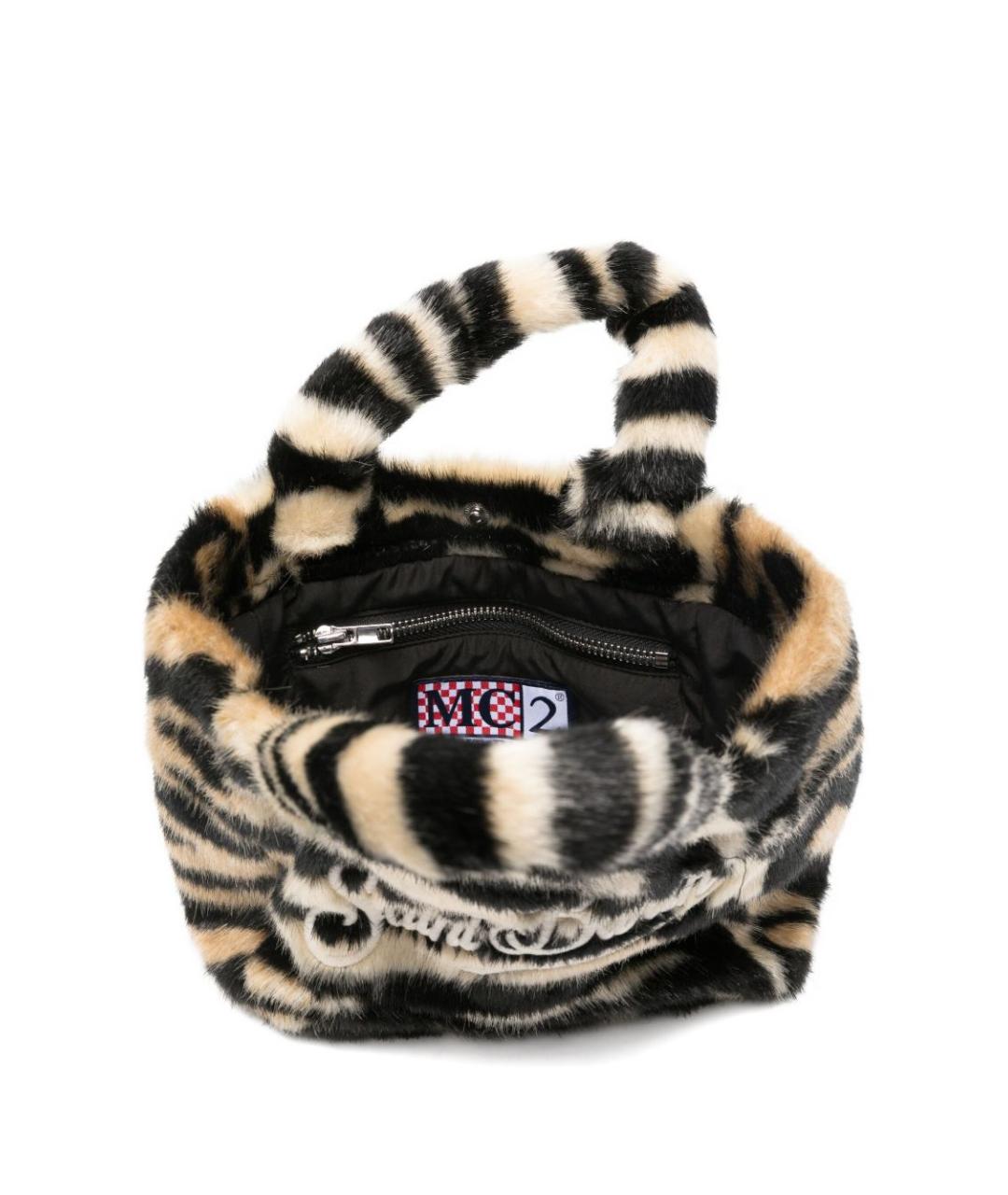 MC2 SAINT BARTH Мульти синтетическая сумка тоут, фото 3