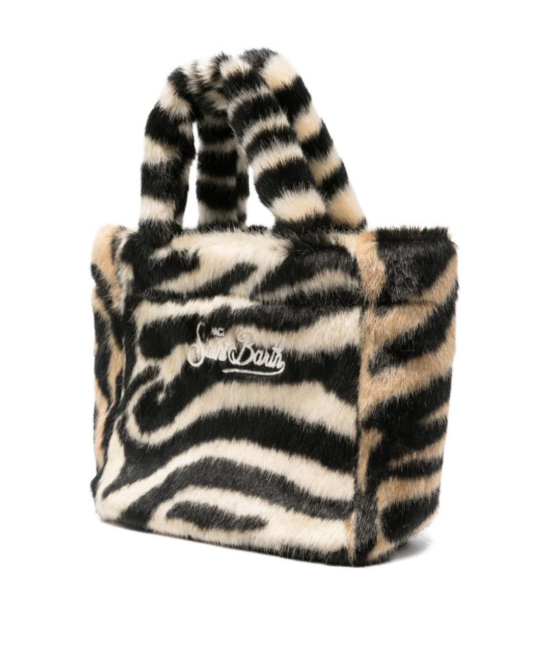 MC2 SAINT BARTH Мульти синтетическая сумка тоут, фото 4