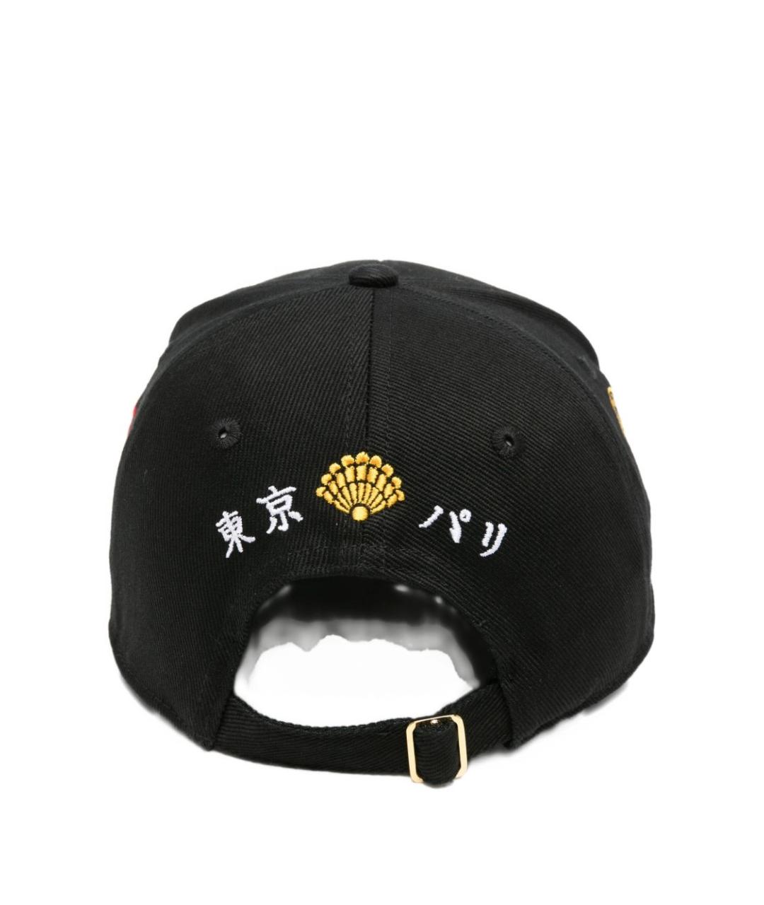 CASABLANCA Черная хлопковая кепка/бейсболка, фото 2