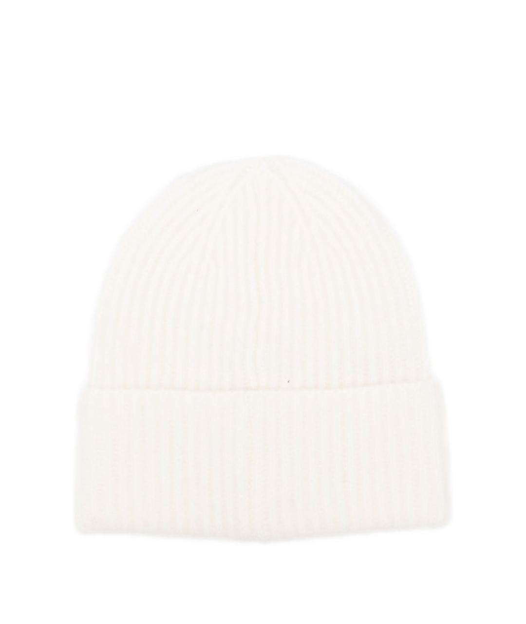 MC2 SAINT BARTH Белая шерстяная шапка, фото 2