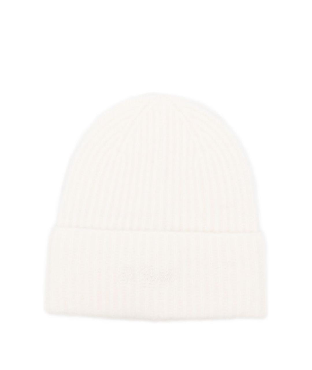 MC2 SAINT BARTH Белая шерстяная шапка, фото 1