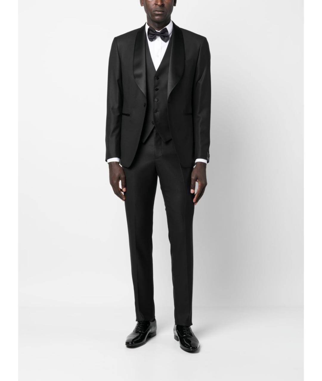 TAGLIATORE Черный вечерний костюм, фото 7