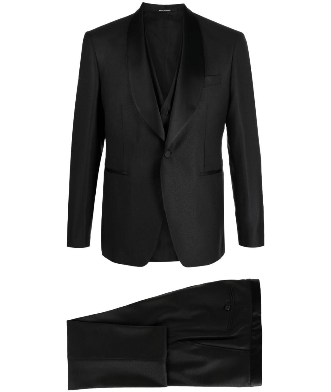 TAGLIATORE Черный вечерний костюм, фото 1