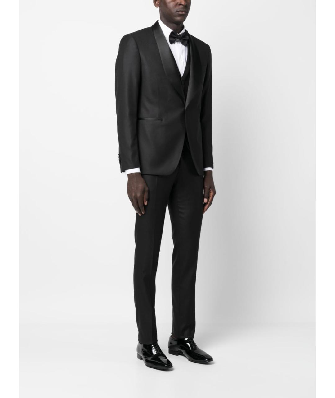 TAGLIATORE Черный вечерний костюм, фото 6