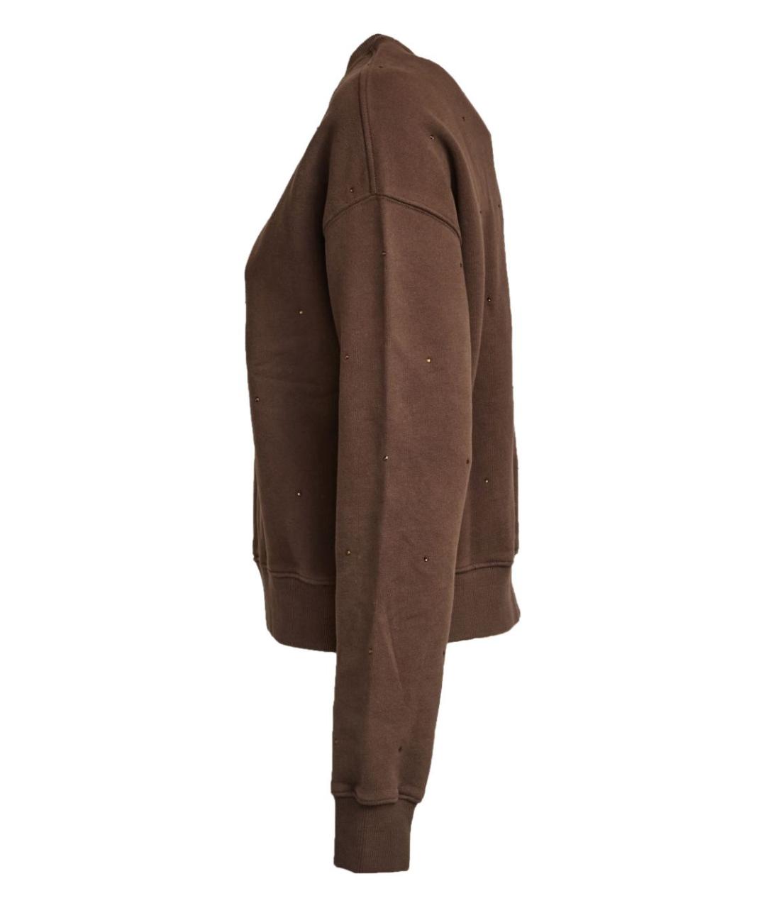 MC2 SAINT BARTH Коричневая хлопковая водолазка, фото 2