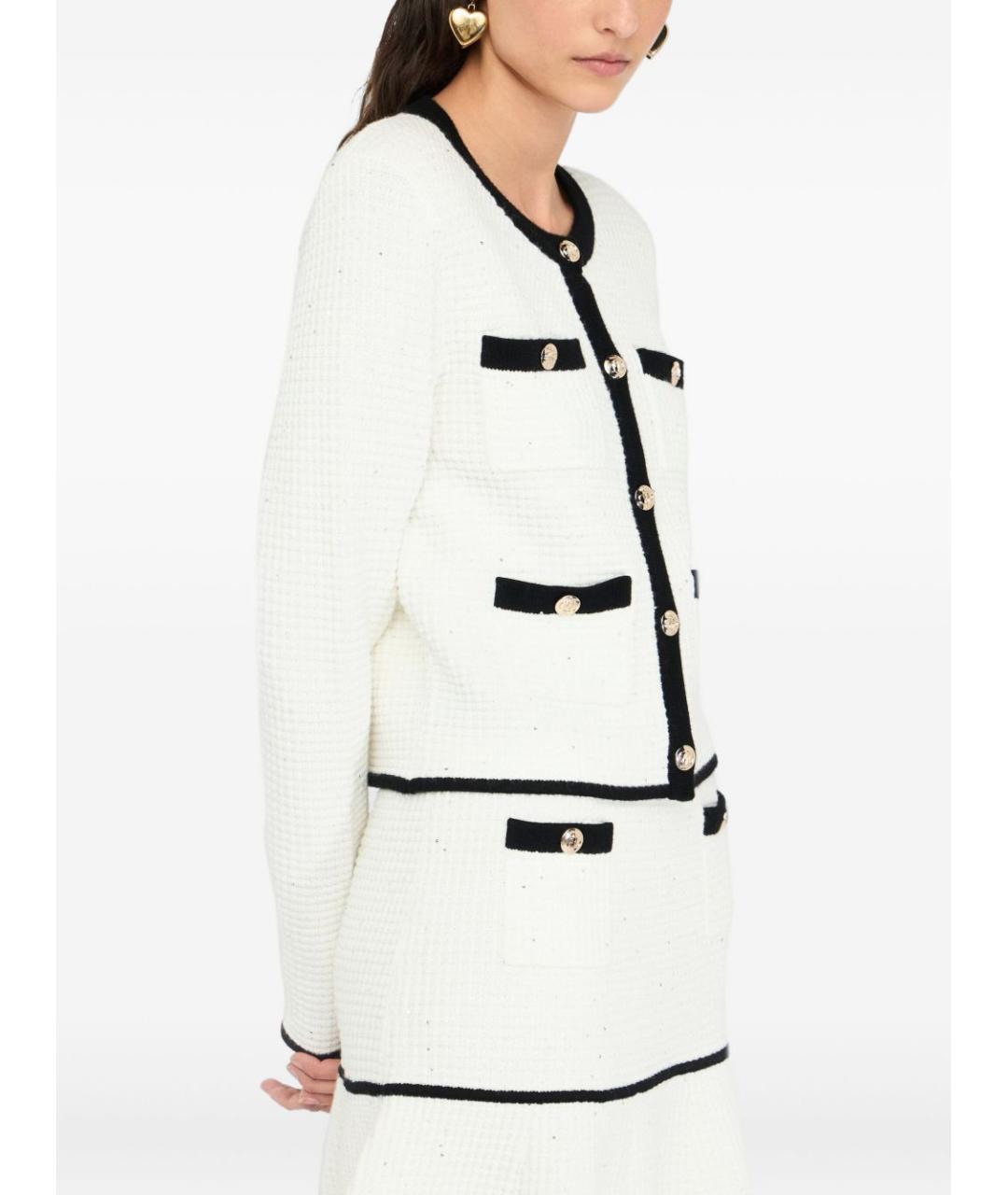 LIU JO Белый вискозный жакет/пиджак, фото 2