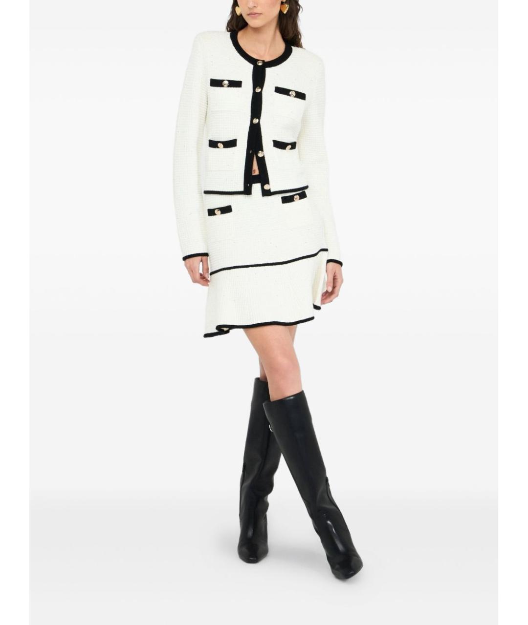 LIU JO Белый вискозный жакет/пиджак, фото 3