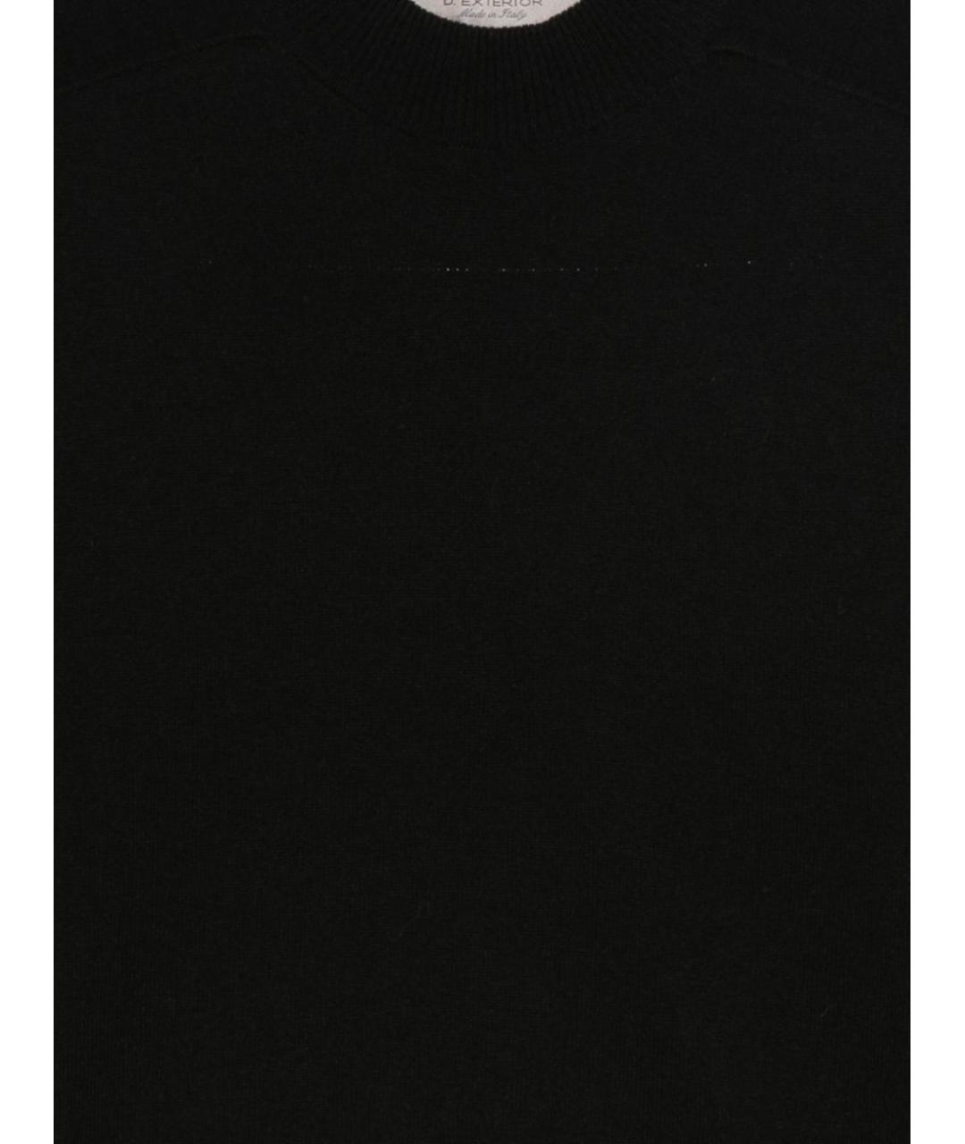 D.EXTERIOR Черная кашемировая водолазка, фото 3