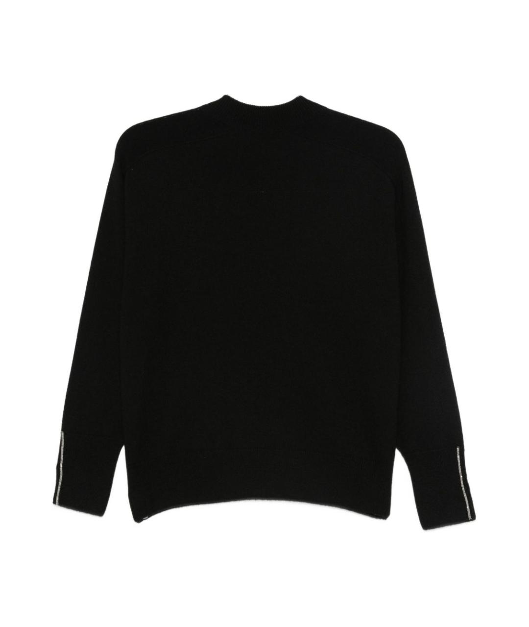 D.EXTERIOR Черная кашемировая водолазка, фото 2