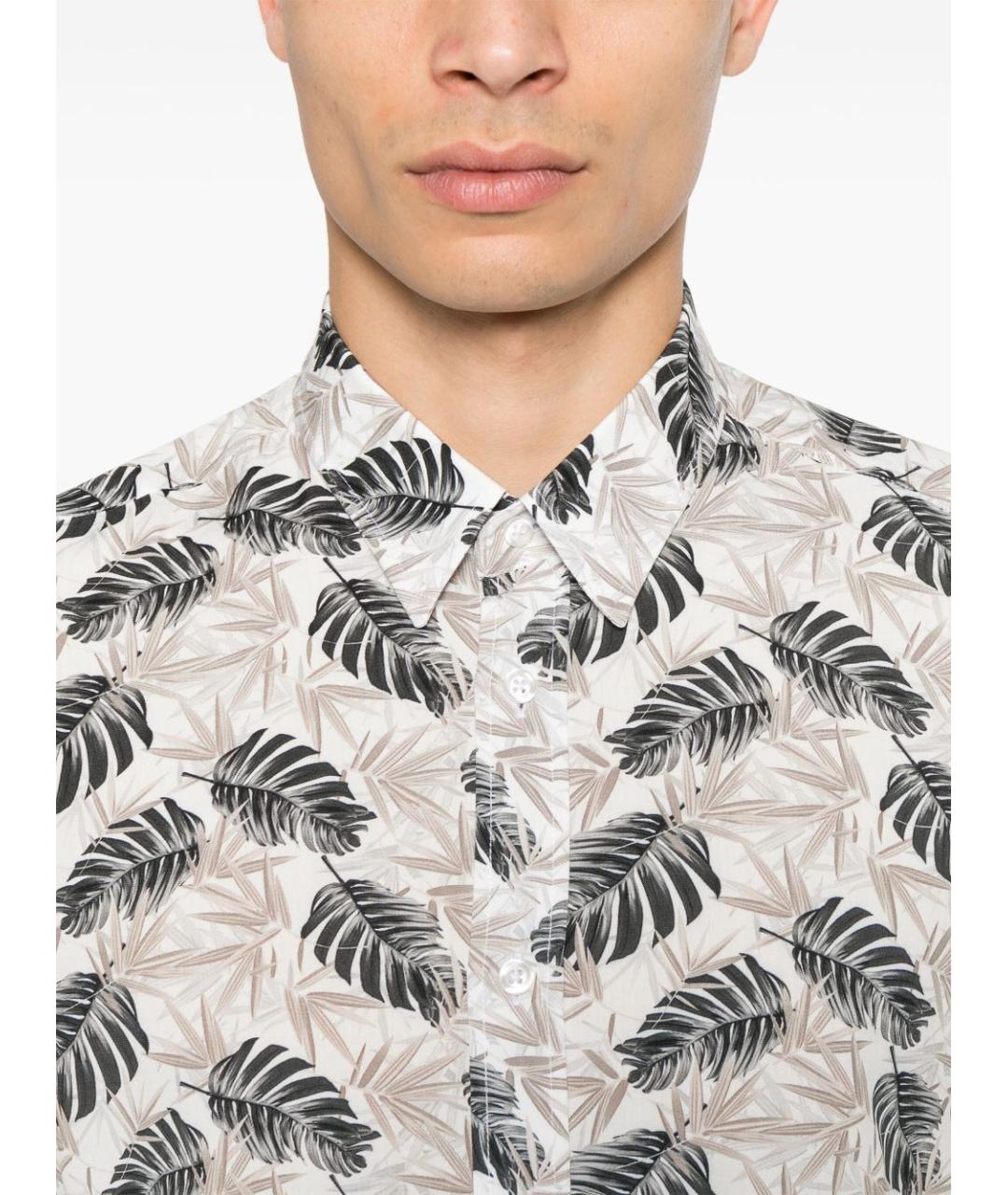 DANIELE ALESSANDRINI Мульти кэжуал рубашка, фото 4