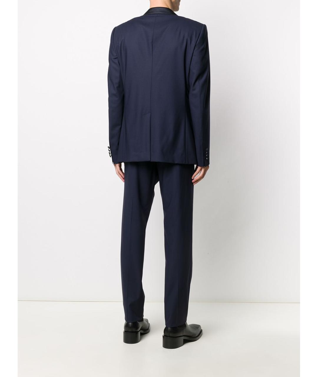 DOLCE&GABBANA Синий классический костюм, фото 5