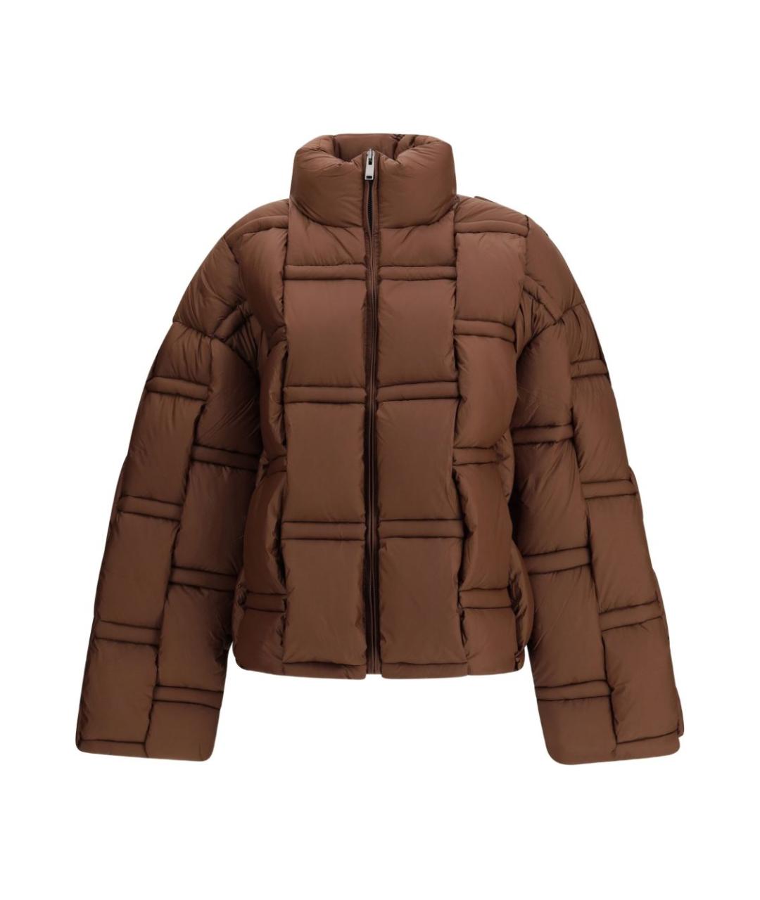 RAXXY Коричневый полиамидовый пуховик, фото 1