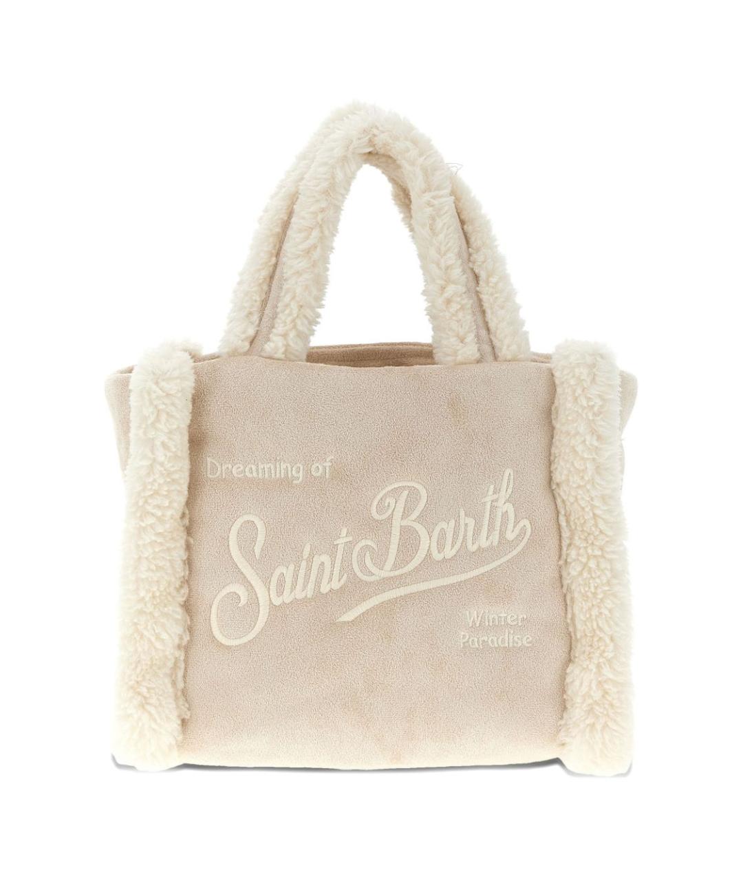 MC2 SAINT BARTH Бежевая сумка через плечо, фото 1