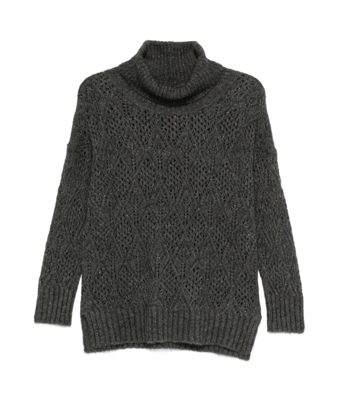 D.EXTERIOR Серый шерстяной джемпер / свитер, фото 1