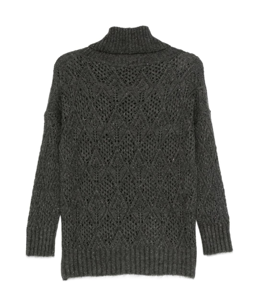 D.EXTERIOR Серый шерстяной джемпер / свитер, фото 3