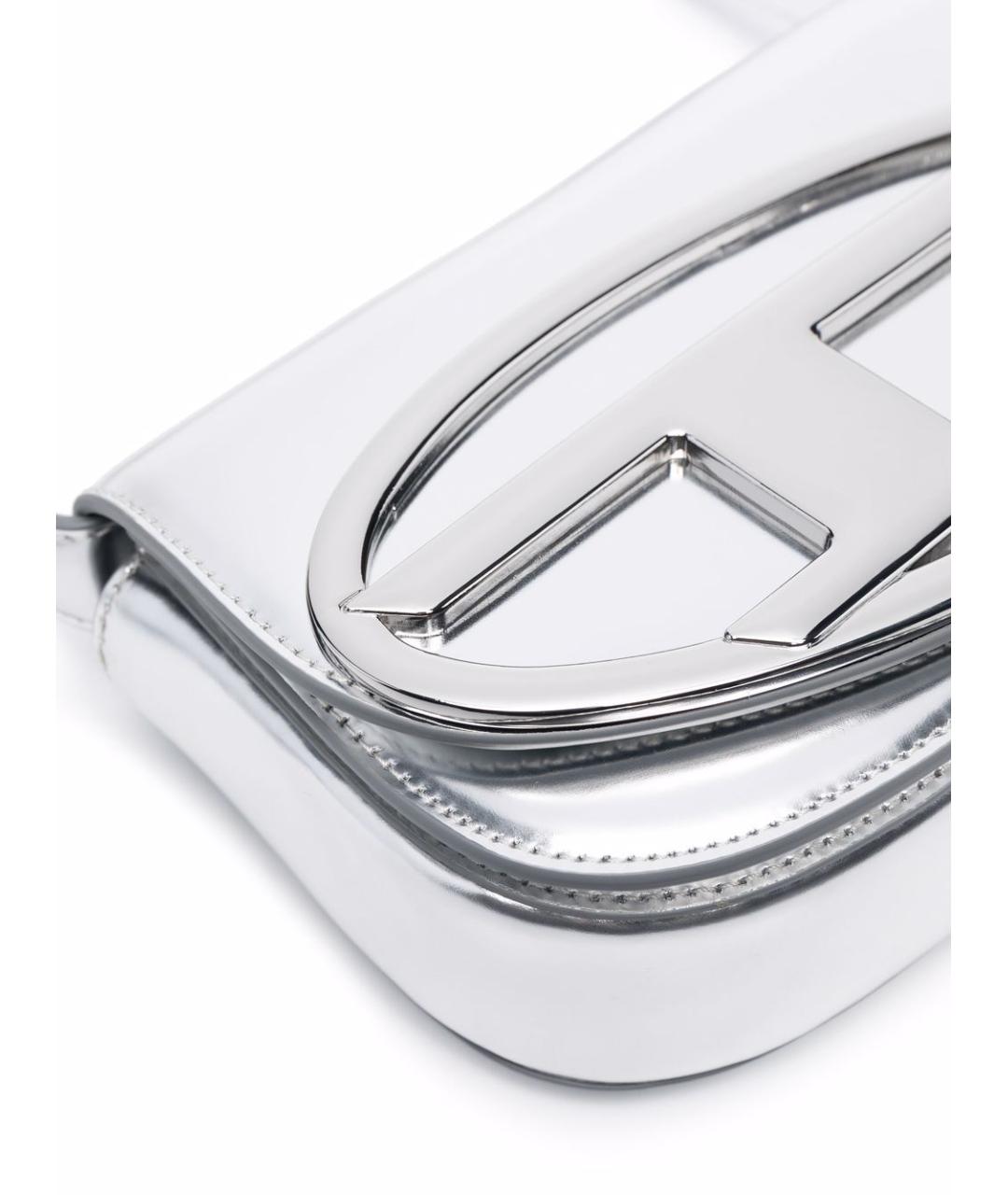 DIESEL Серебряная сумка через плечо, фото 2