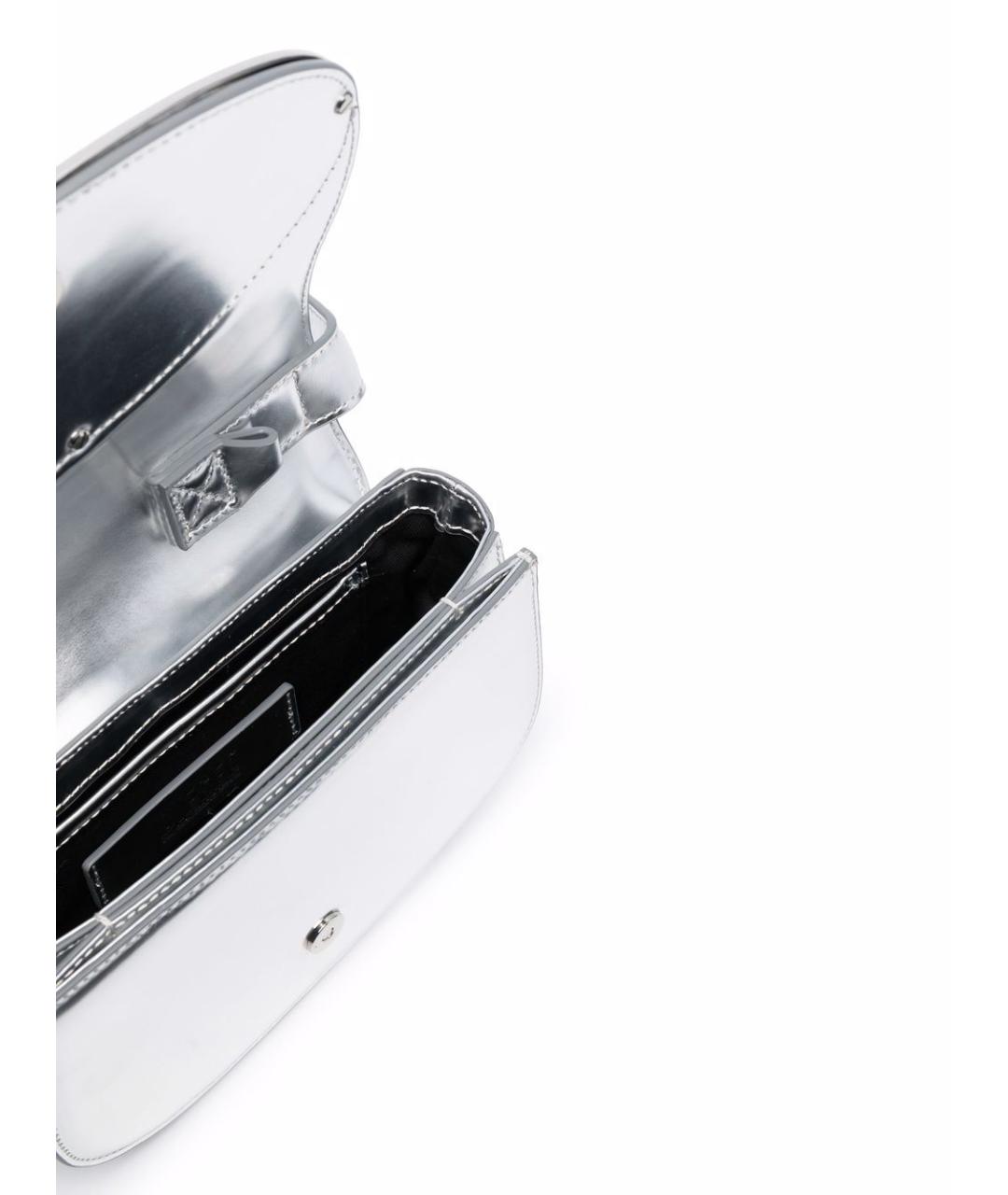 DIESEL Серебряная сумка через плечо, фото 5