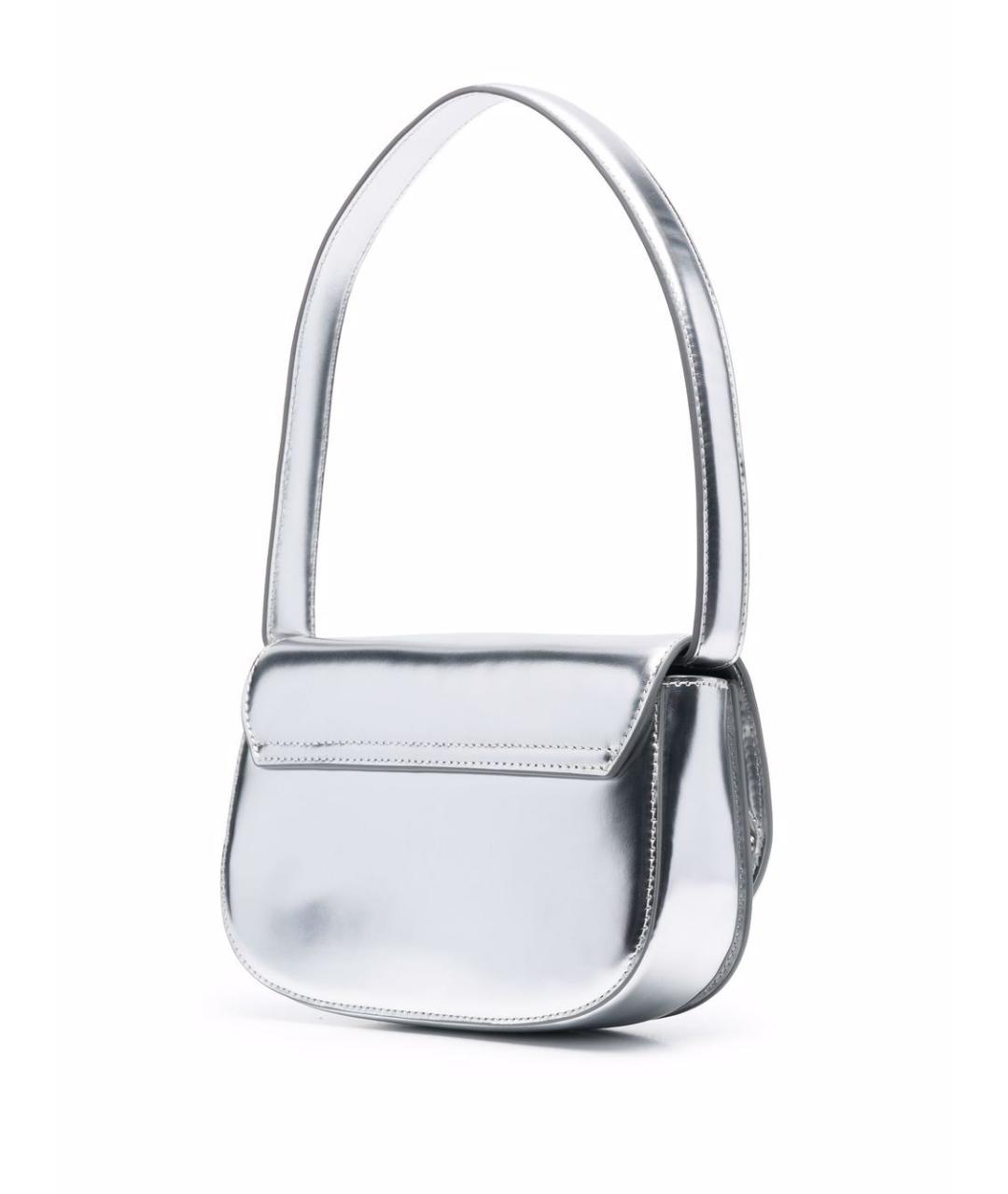 DIESEL Серебряная сумка через плечо, фото 3