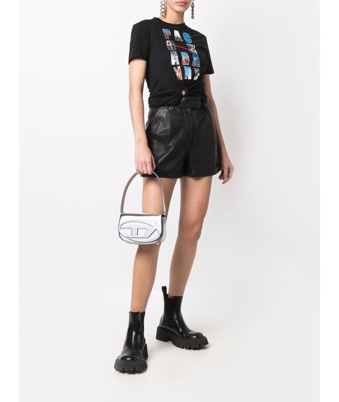 DIESEL Серебряная сумка через плечо, фото 4