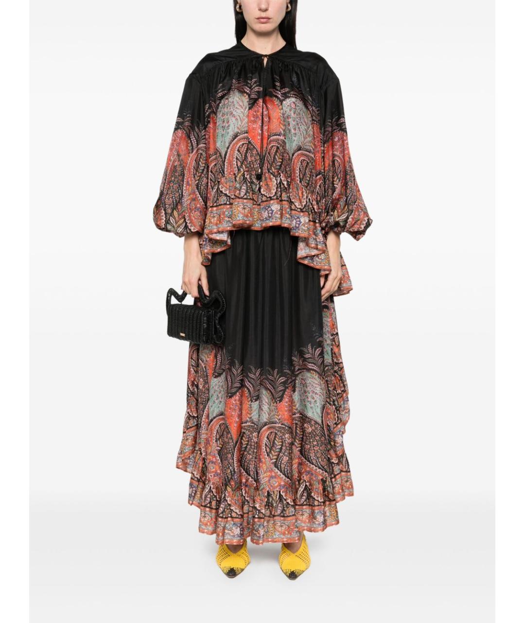 ZIMMERMANN Мульти шелковая блузы, фото 5